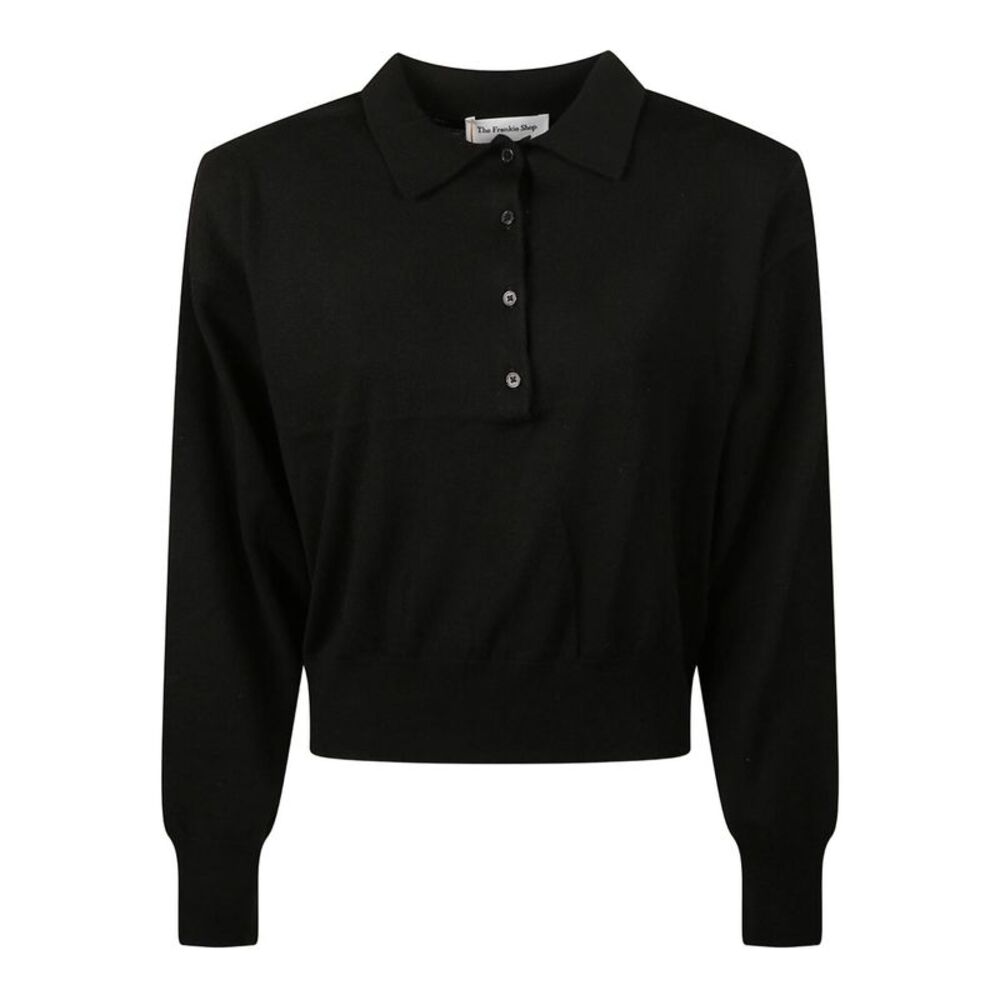 The Frankie Shop Women Croydon Wool Blend Polo Shirt